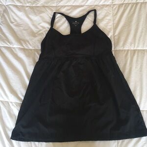 Athleta Black Racerback Tank